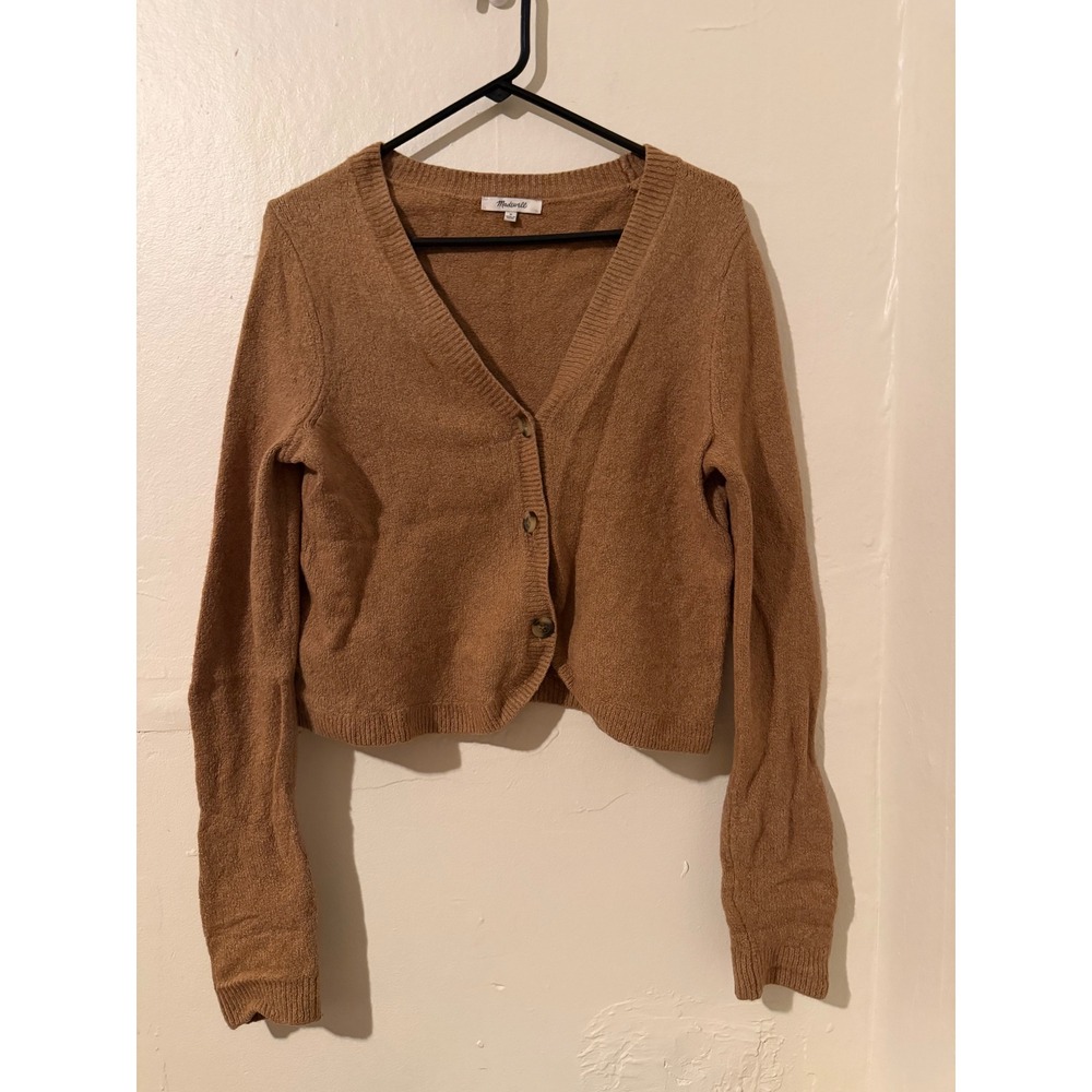 Madewell Brown Long Sleeve Sweater Size M